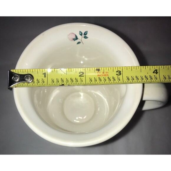 Pfaltzgraff USA, Set of 2 Footed Pedestal Tea/Coffee Mugs/Cups April Violets - Picture 5 of 9